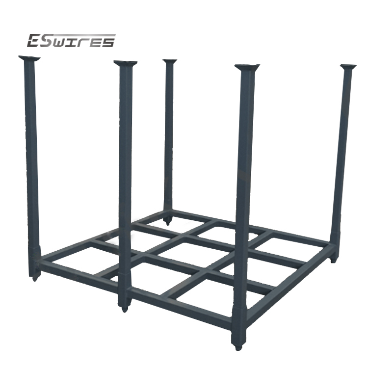 Heavy Duty Fabric Roll Industry Stackable Durable Metal Steel Racks for Warehouse Storage
