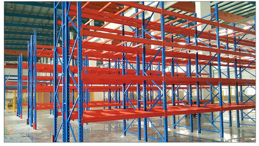 Mracking High Density Steel Warehouse Metal Van Rack System Heavy Duty Shelving Single Deep Industrial Pallet Rack Shelving