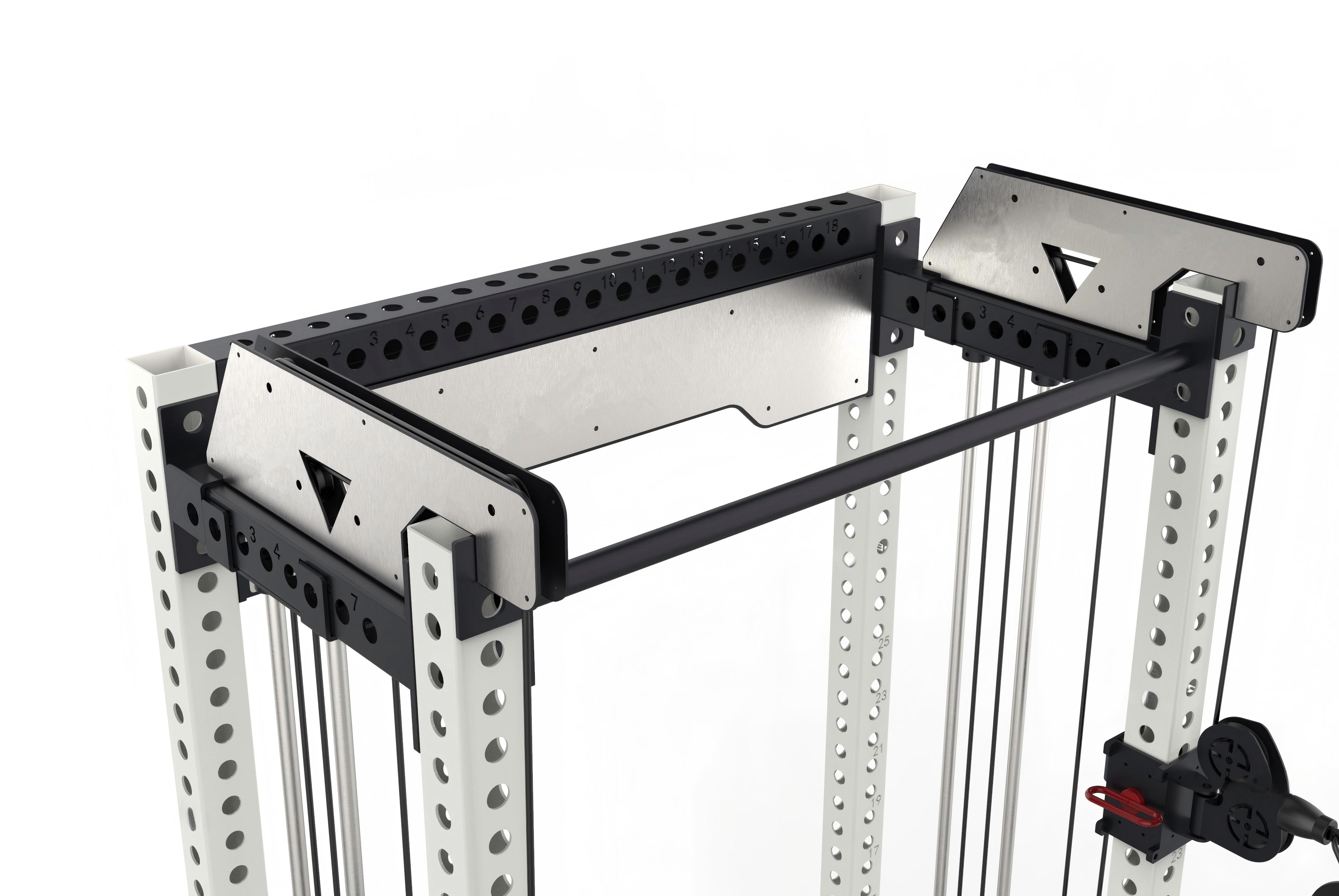 Liva Multifunctional Comprehensive Commercial Use Metal Gym Rack Unisex Gantry Squat Bench Push Training Rack 1 Year Warranty
