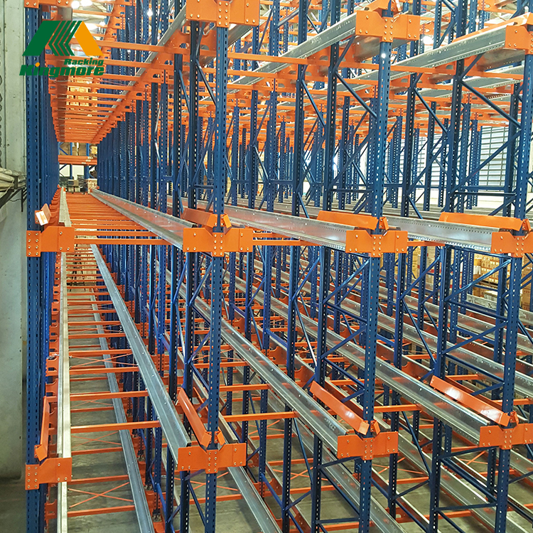 Heavy-Duty Steel Warehouse Racks with Automated Radio Shuttle Racking Equipment Movable Pallet System Automatic rack