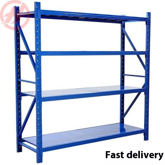 Super Load-Bearing Commercial Storage Rack Multi-Level Express Iron Sundries Cargo Rack for Supermarket Warehouse Medium Shelf
