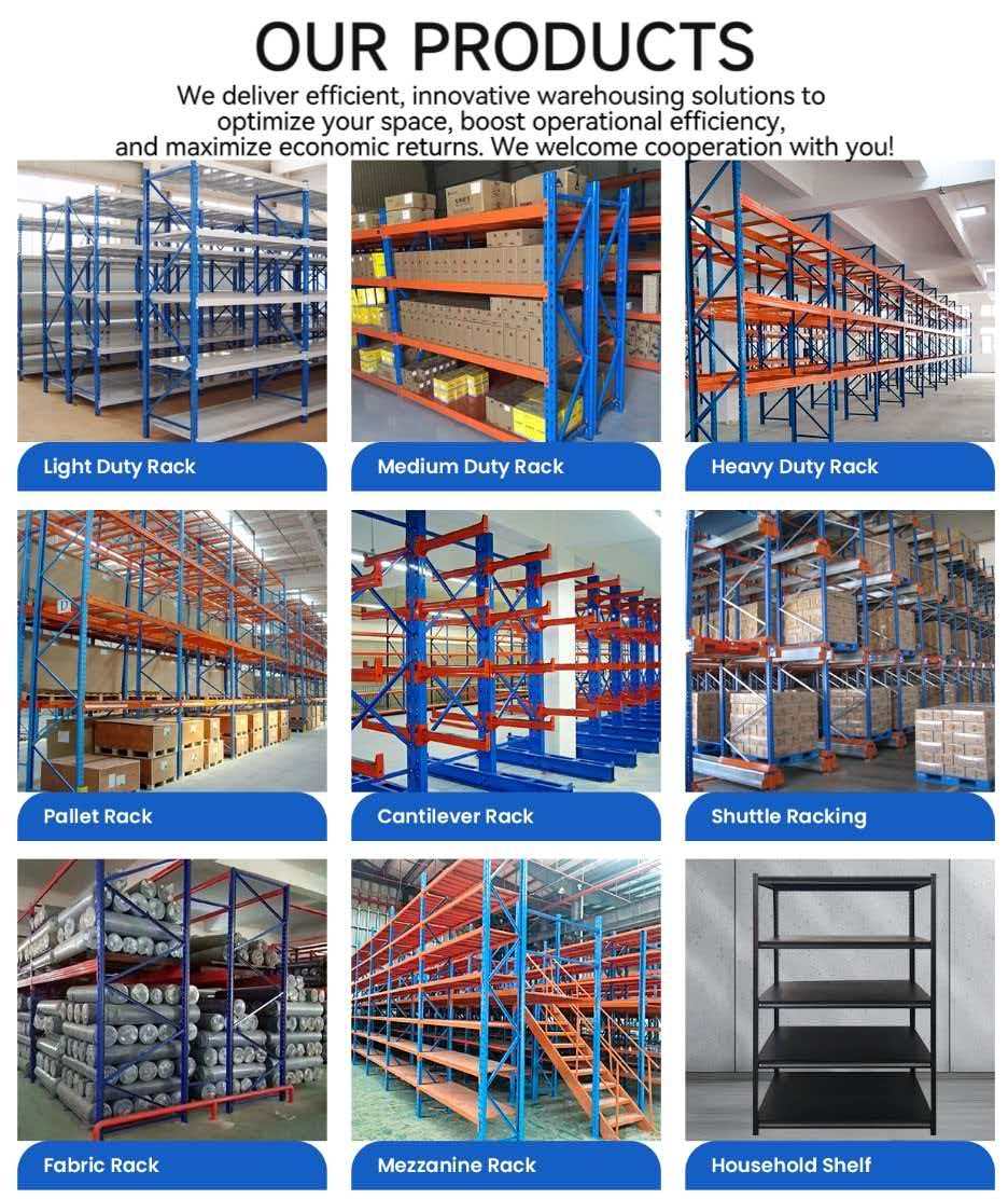 5-Tier Adjustable Steel Black White Heavy Duty Card Slot Assembly Powder Coated Customizable Length Carton Storage Shelving Unit