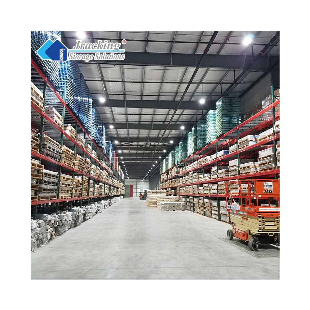 Jracking Adjustable Selective Steel Shelving for Industrial Use Heavy Pallet Rack for Warehouse Storage Steel Metal Iron Rack