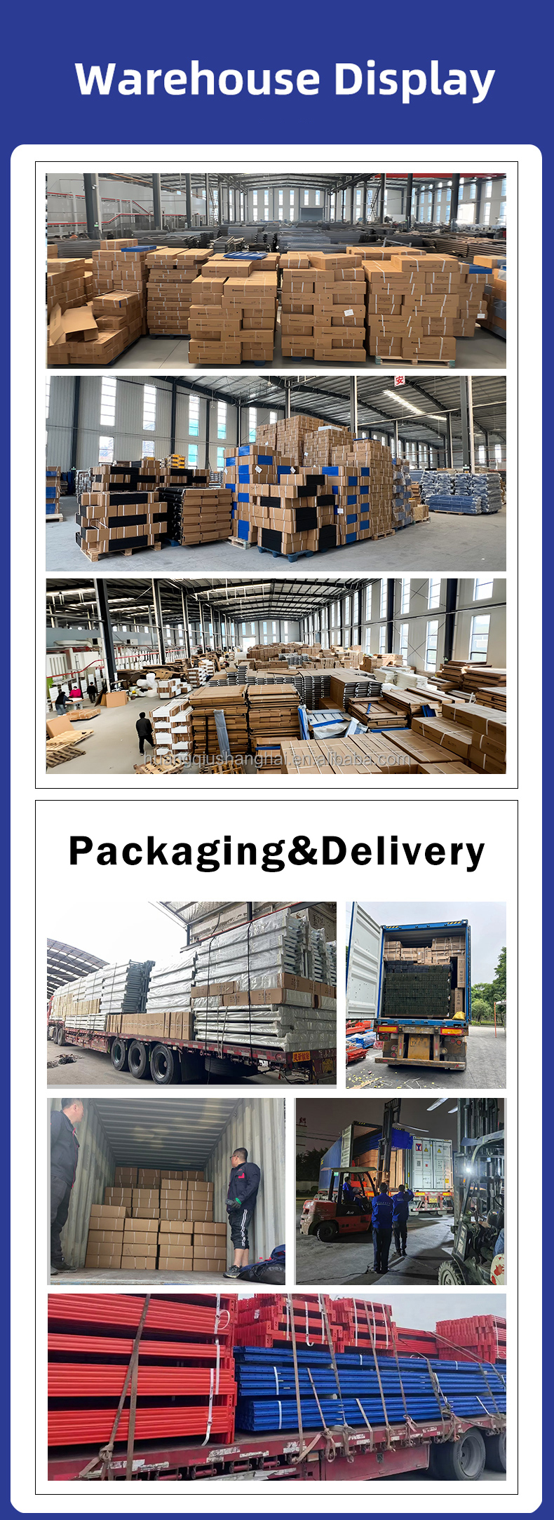 Commercial display stands and shelving
