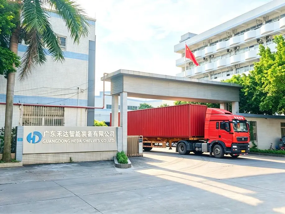Guangzhou Heda Shelves manufacturing facility and warehouse racking systems