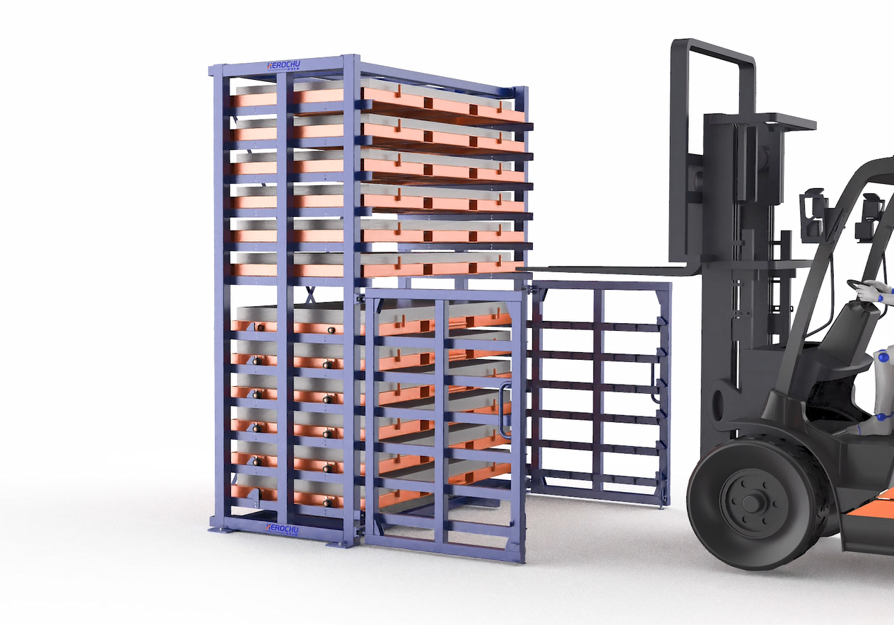 Heavy Duty Forklift 5 Layer Drive-In Steel Plate Sheet Metal Storage Rack Pallet Racking System with Corrosion Protection