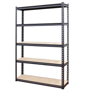 5 Tier Storage Shelving Boltless Carbon Steel Frame 12mm MDF