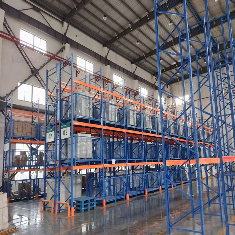 YZ Adjustable Light/weight Steel Shelving Multi-layer Heavy Industrial Metal Heavy-duty Pallet Rack Customizable Storage Shelves