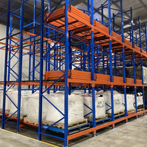 Forklift Friendly Steel Push Back Pallet Racking CE/ISO Certified