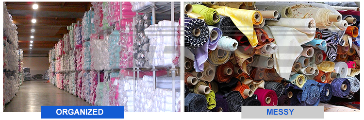 Heavy Duty Fabric Roll Industry Stackable Durable Metal Steel Racks for Warehouse Storage