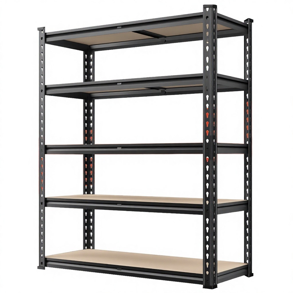 China Factory Steel Boltless Heavy Duty Selective Multi-Layer Storage Shelf Folding Storage Corner Rack Garage Racking Shelves