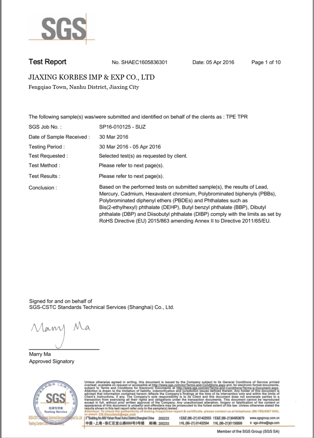 Certificate 2