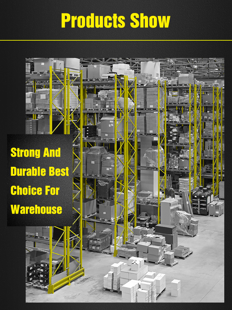 Metal Row Spacers for Supermarket Warehouse Heavy Duty Pallet Racking System