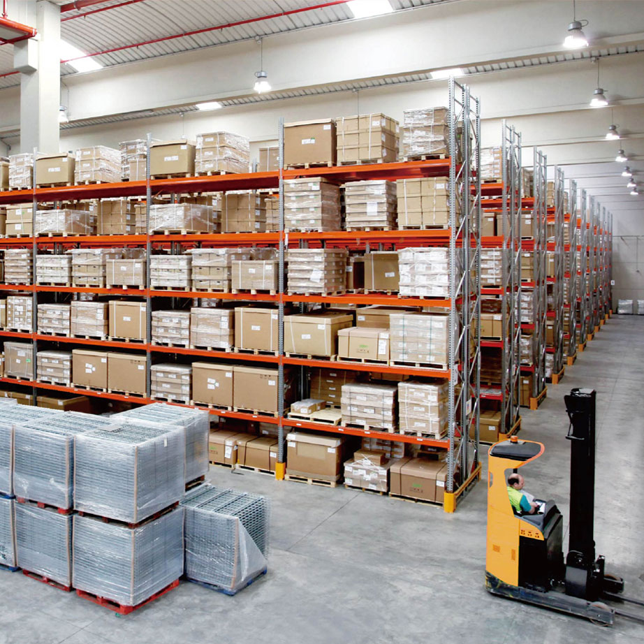 Powder Coated Pallet Racking 5 Tier Cold Rolled Steel Adjustable Heavy Duty 3000kg Capacity Customizable
