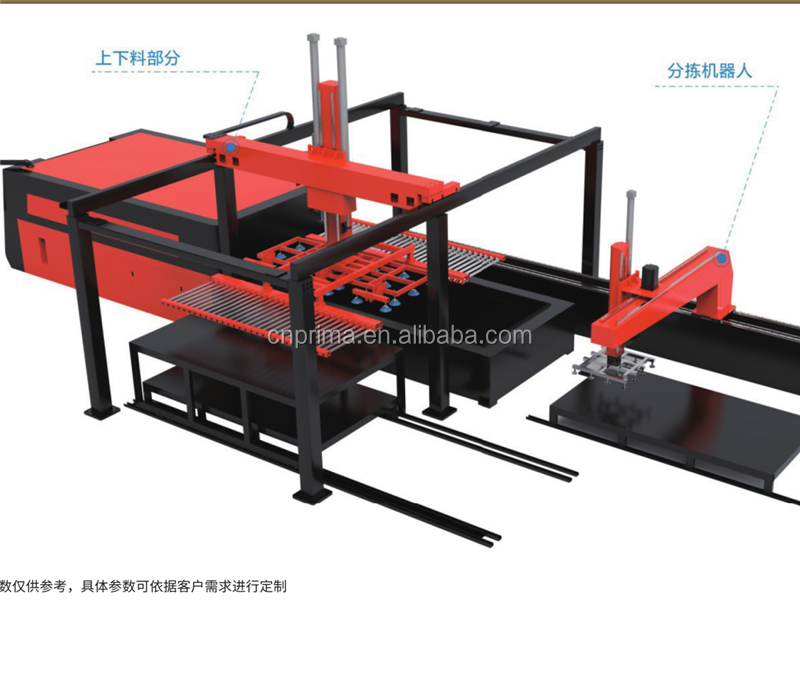 Automatic Pallet Racks Storage Rack for Sheets Metal Laser Cutting Machines