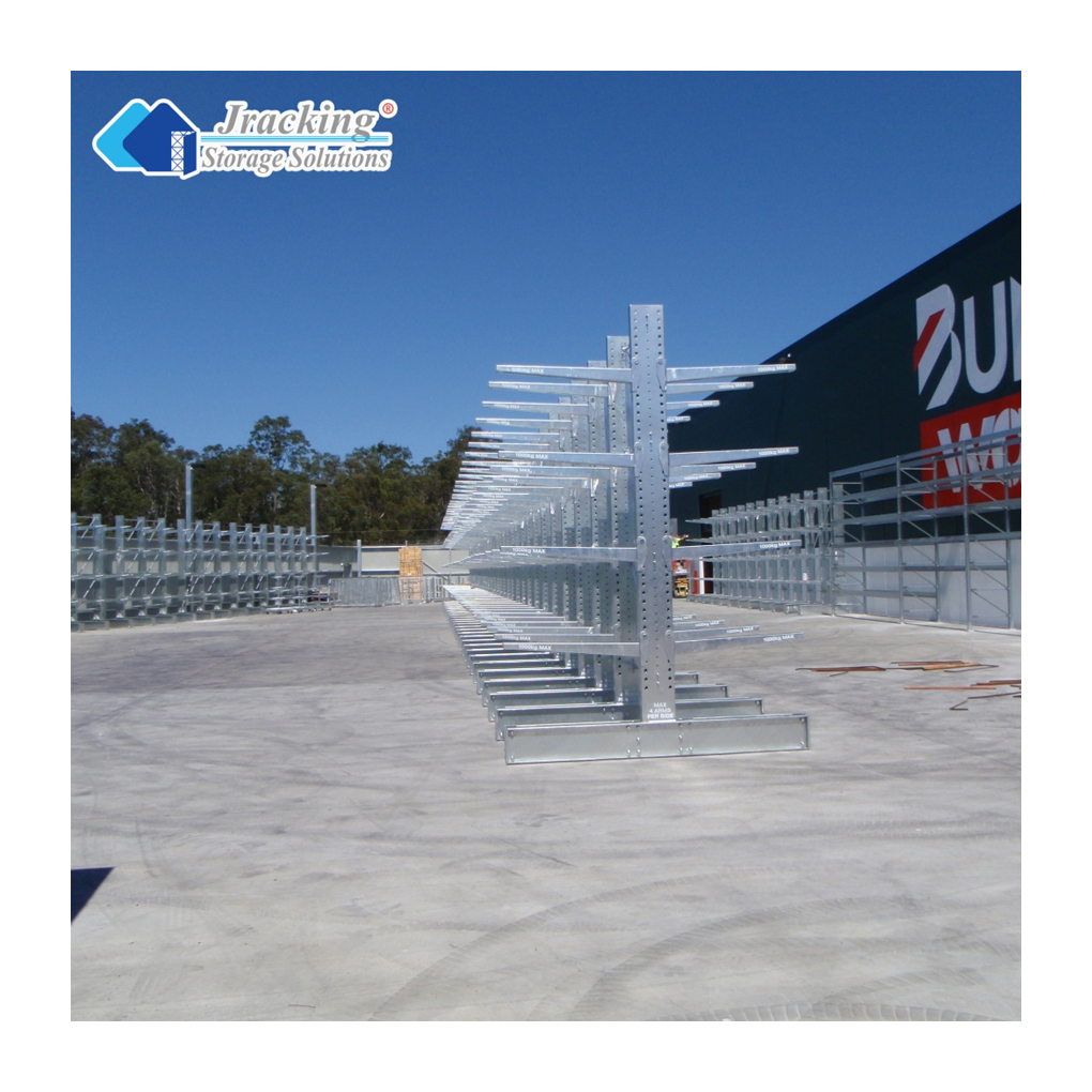 Jracking Industrial Warehouse Rack Steel Heavy-Duty Cantilever Racking System for Car Storage