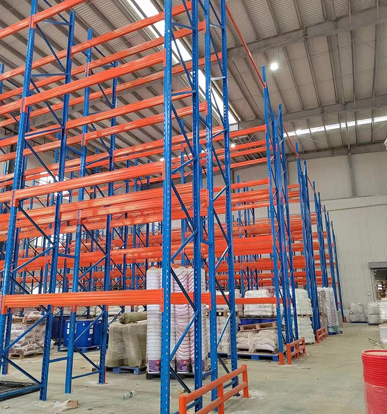Warehouse Storage Factory High Height Strong Load Capacity Adjustable Anti-corrosion Moisture-proof Sturdy Heavy Duty Cold Rack