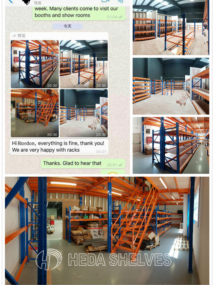 Warehouse Heavy Duty Loft Platform Storage Attic Rack Pallet Racking Mezzanine Floor Rack for Warehouse Storage Racks System