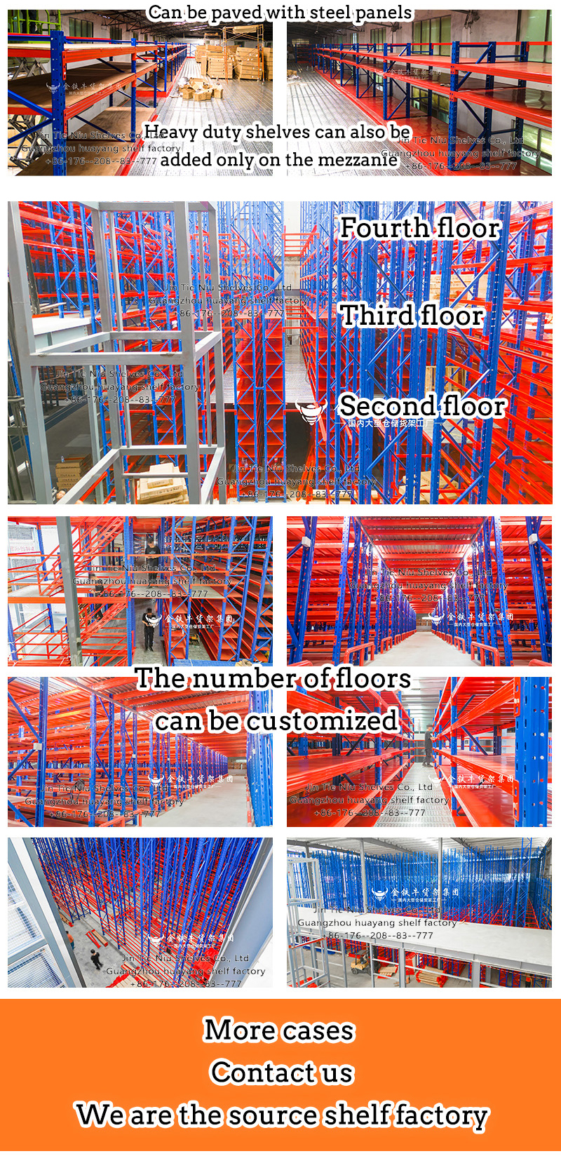 Guangzhou Rack Adjustable Pallet Racking System 2000KG 2200KG 2200KG 2300KG 2400KG 2500KG Pounds Tons