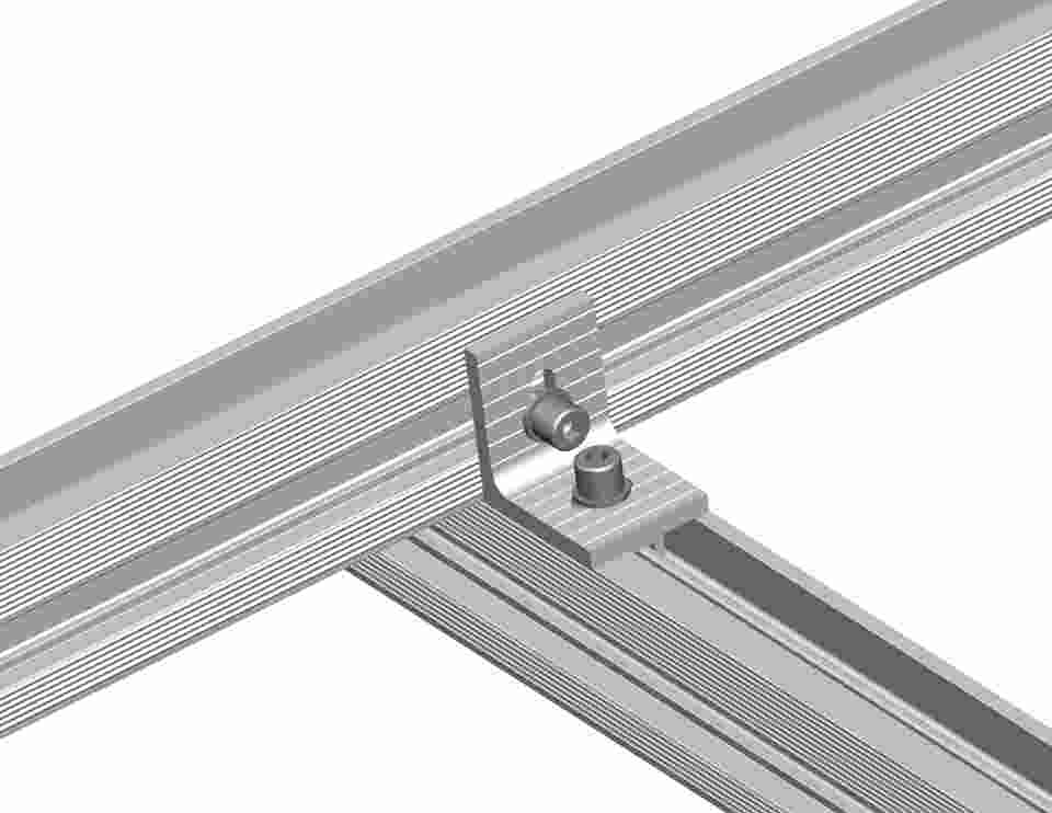 Hot-DIP Galvanized Corrosion Resistant 2 Panels Single Pole Steel Solar Ground Mounting PV Panel Racking System 25-Year Warranty