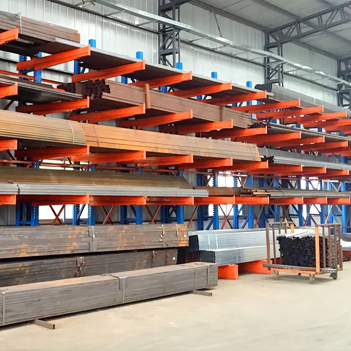 Cantilever rack specification display