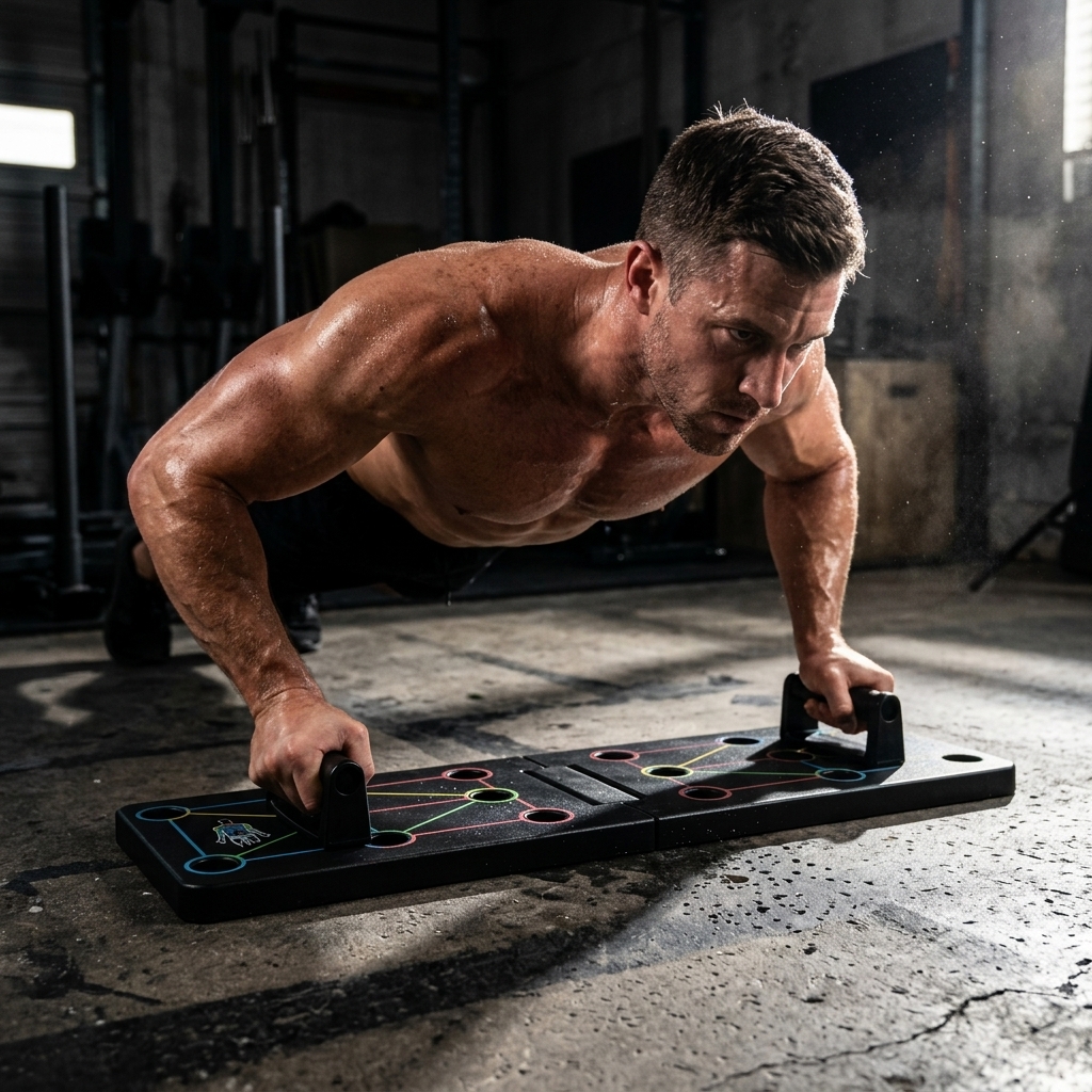 Wholesale Durable High Strength ABS Foldable Pushup Rack for Professional Gym Strength Training Muscle Building