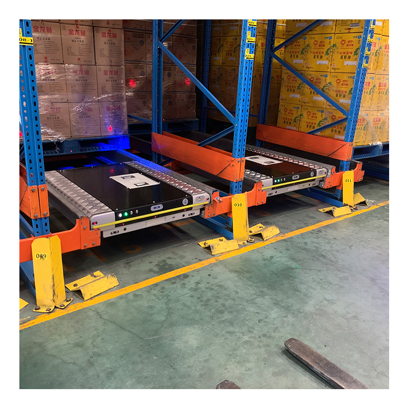 Industrial Heavy-Duty Shuttle Car Racks for Automated Pallet Warehouse Rack System Warehouse Shuttle System LIFO Shuttle Racking