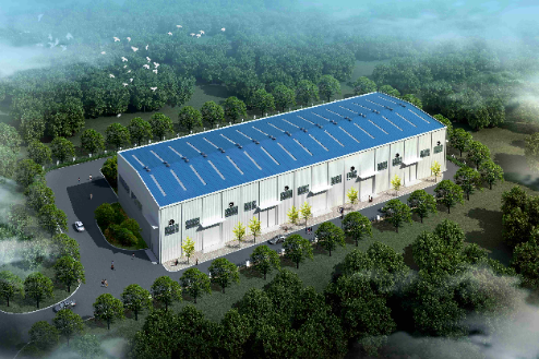Industrial Steel Warehouse Building Finished Goods Storage Distribution Facility Prefabricated Metal Structure Building