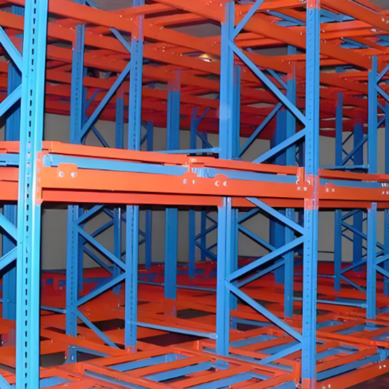 Industrial Grade CE/ISO Certified Steel Push Back Pallet Racking Corrosion Protection Low Maintenance 1000-2000kg Capacity For