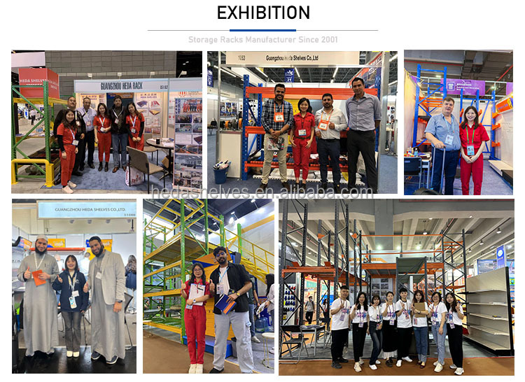 Warehouse Storage Steel Shelving System Metal Mezzanine Racking Industrial Structure Platform