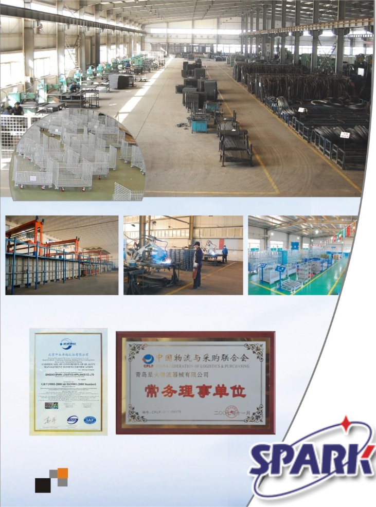 Custom Two-Way Galvanized Steel Metal Pallet Industrial Light Duty Durable and Foldable Warehouse Rack with Anti-Rust Feature