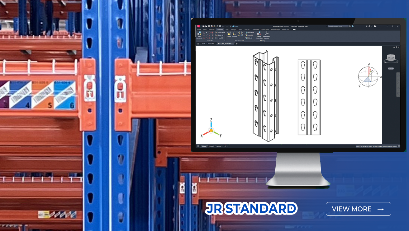 Standard Steel Storage Rack Specifications