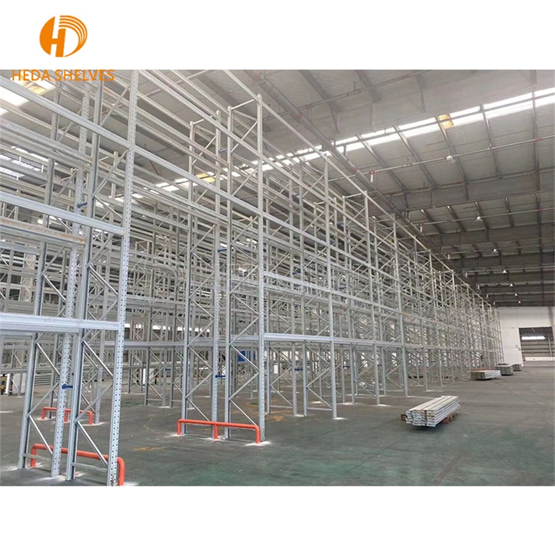 Industrial Warehouse Pallet Rack System Warehouse Racking Beam Teardrop Uprights Size Storage Customize Capacity Warehouse Rack