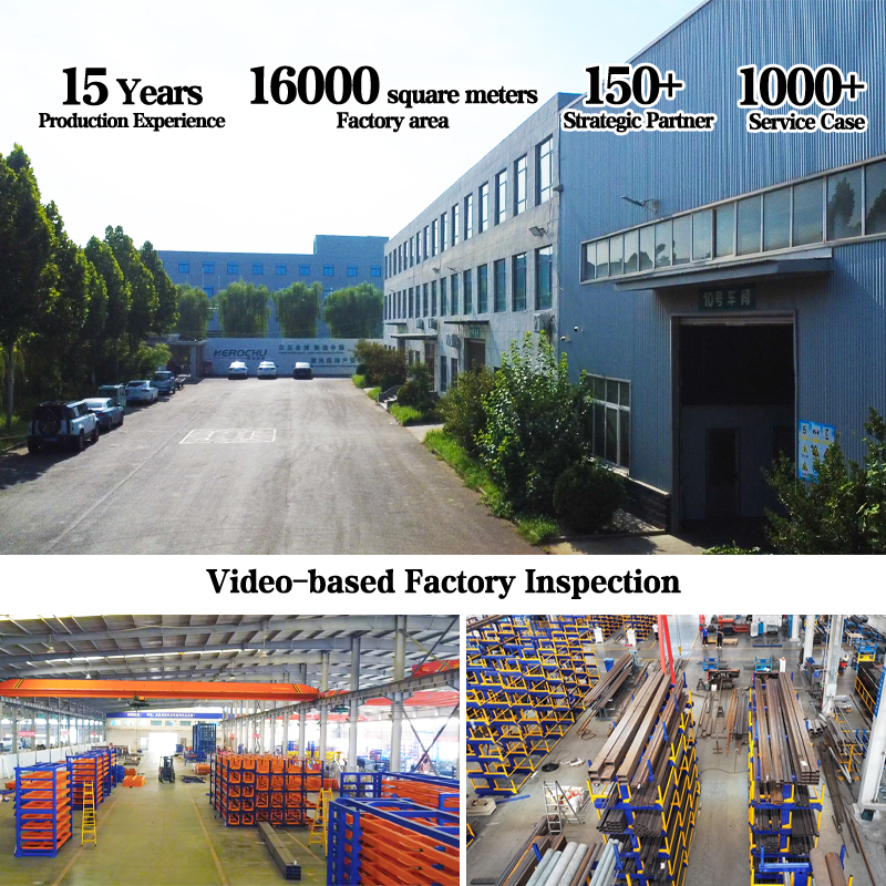 Customized 8-Layer Corrosion Protection Powder Coated Steel Industrial Warehouse Storage Rack System with Automated Retrieval