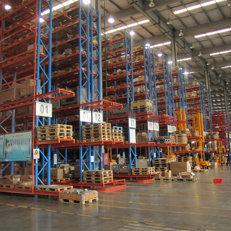 1000kg Per Layer Very Narrow Aisle VNA Pallet Racking High Density Space Saving Warehouse Storage Rack