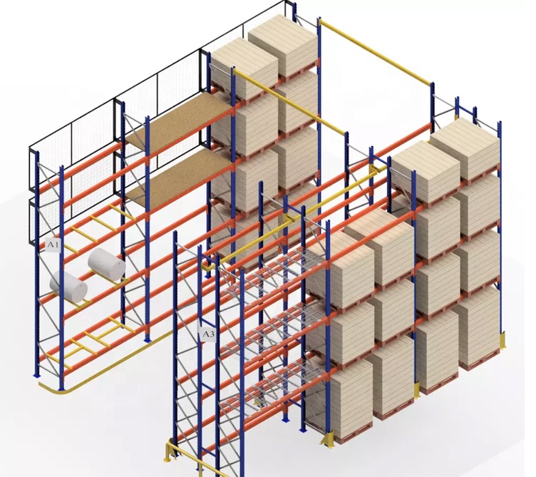 Pallet Racking System Structure