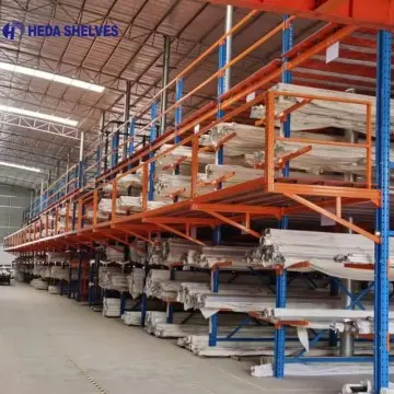 Cantilever Mezzanine for Long Load and Building Supplies