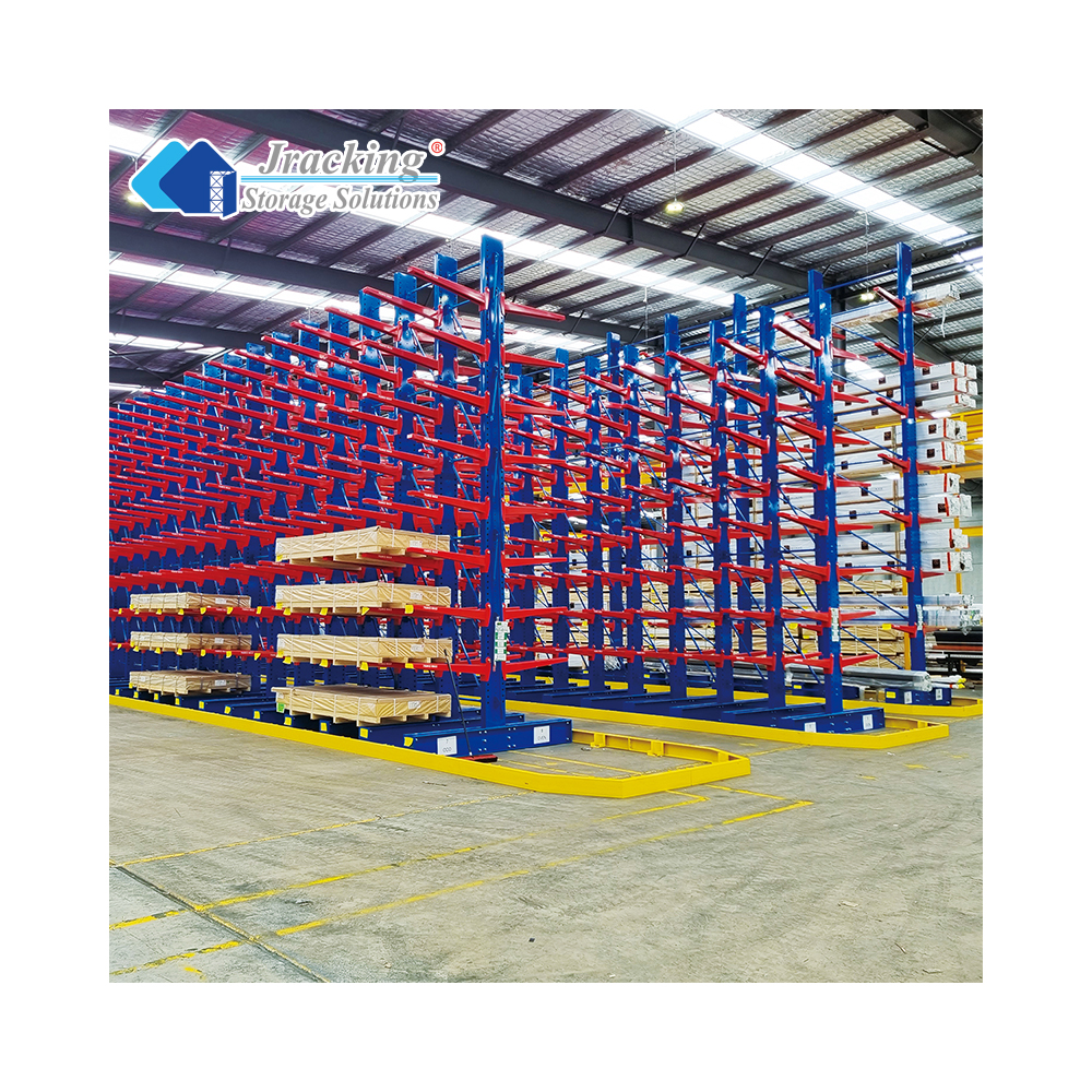 Jracking Industrial Warehouse Storage Cantilever Rack for Pipe and Lumber
