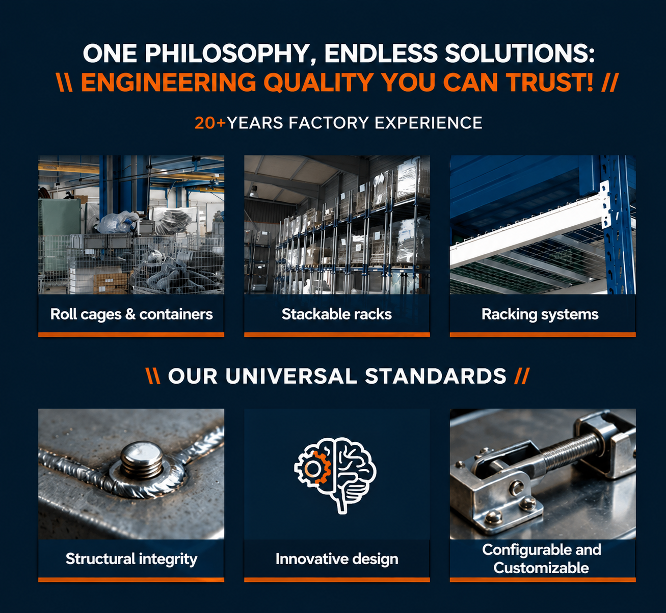 High Load Capacity Steel Rack