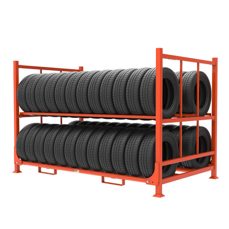 Warehouse Customized Durable Steel Stackable Movable Multi-Level Pallet Stack Rack with High Capacity