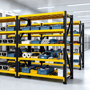Racking Adjustable Metal Boltless Shelf and Racks Warehouse Storage
