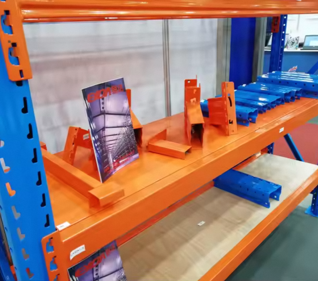Ultra Heavy Duty Industrial Pallet Racking 2000kg Steel Shelving Rack with Dual Anti-Collision Beams 24/7 Free Technical Support