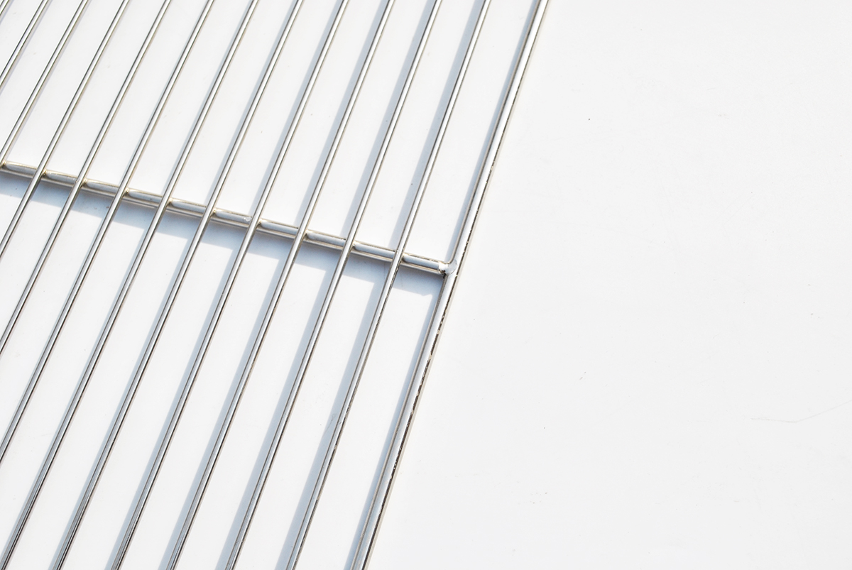 60x40cm Heat-Resistant 304 Stainless Steel Cooling Rack For Baking, Oven Trolley, Bread Display Wire Rack - Customizable
