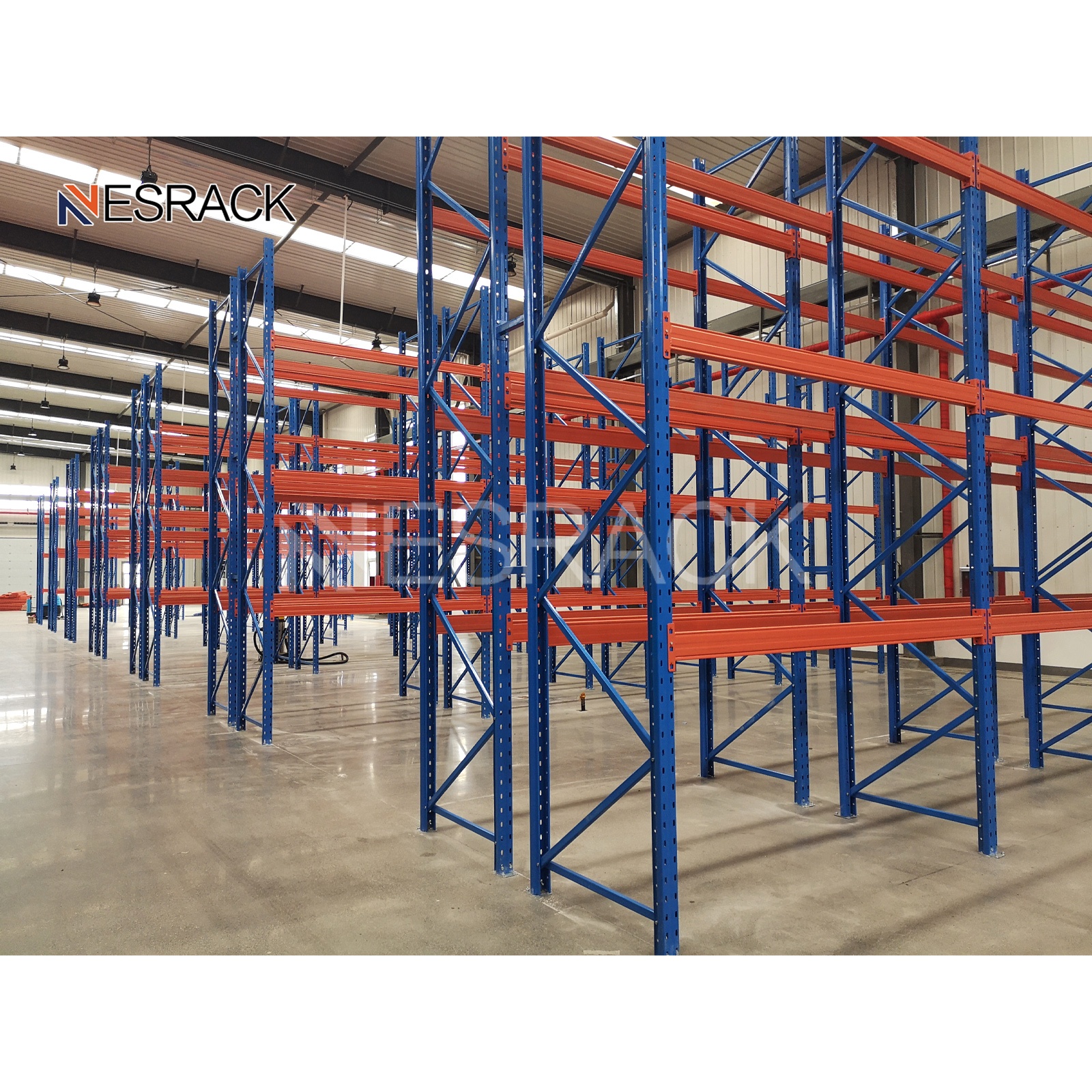 Pallet Multilevel Racking Heavy Duty Warehouse Storage Shelf System Warehouse Stacking Pallet Rack