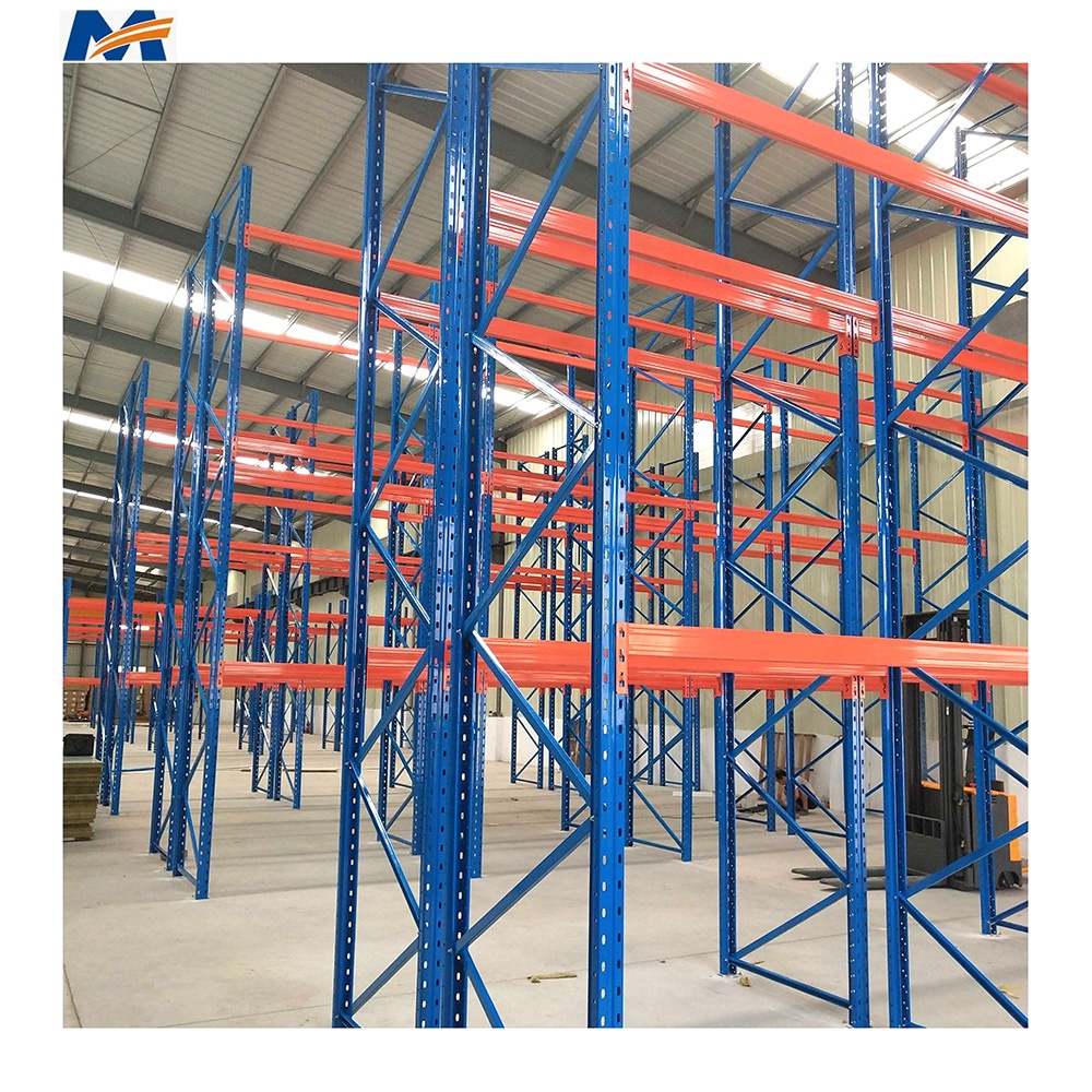 Mracking 500-5000kgs Per Layer Heavy Duty Rack Adjustable Metal Pallet Rack Warehouse Storage Racking System for Sale