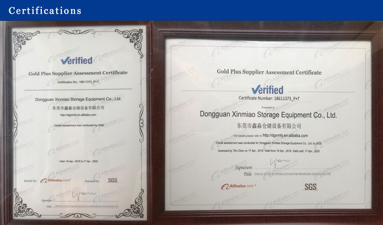 Certificates and Showroom