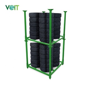 Industrial Warehouse Heavy-Duty Detachable Steel Passengers Tire Storage Rack