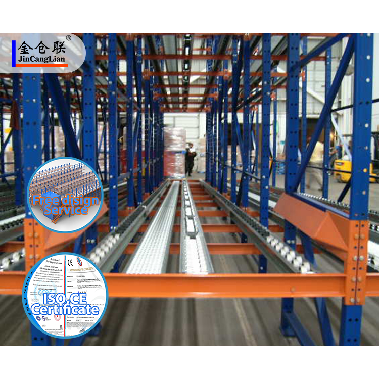 Gravity Pallet Racking Gravity Roller Shelf Heavy Duty Lightweight Heavy Duty Shelf
