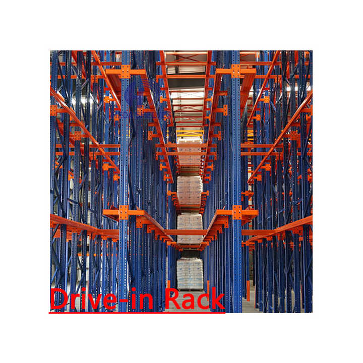 Direct Factory Sale High-Density 5-Layer Metal Drive-In Racking System For Warehouse Storage 2000kg Load Capacity