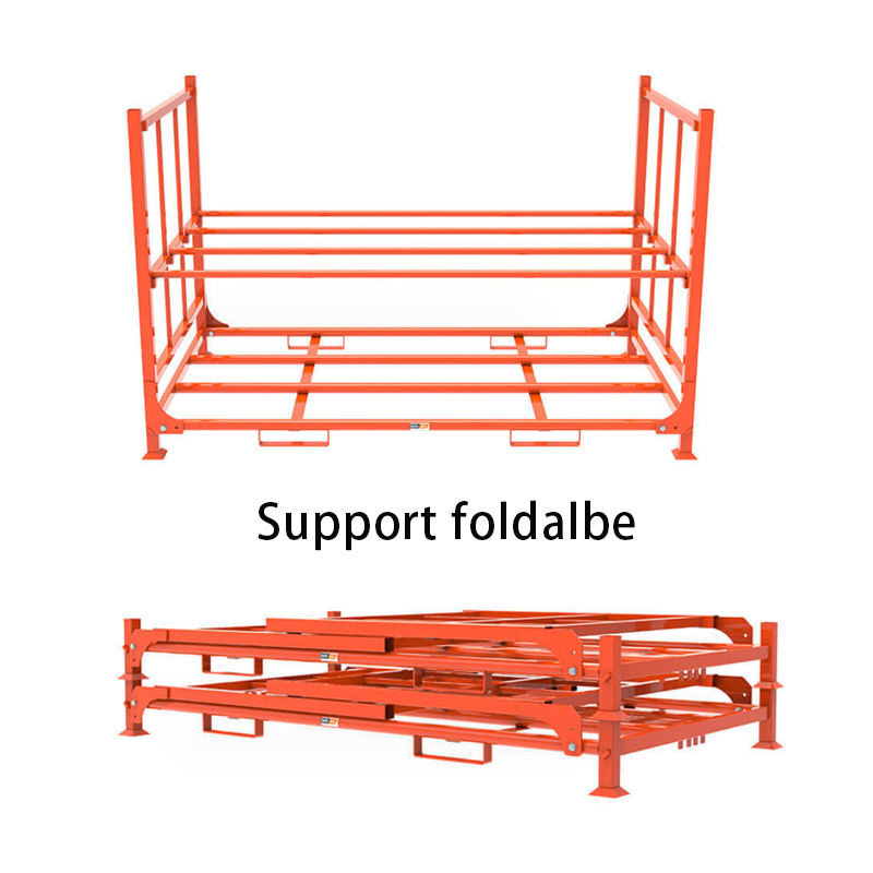 Warehouse Customized Durable Steel Stackable Movable Multi-Level Pallet Stack Rack with High Capacity